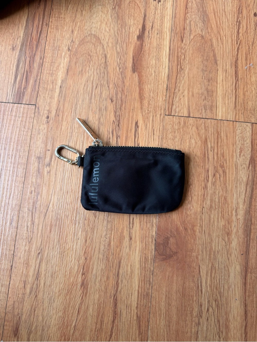 lululemon athletica Black Keychain Cardholder Pouch